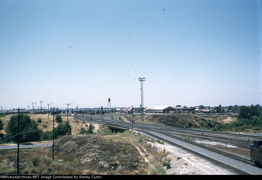 SP Roseville Yard 1955
